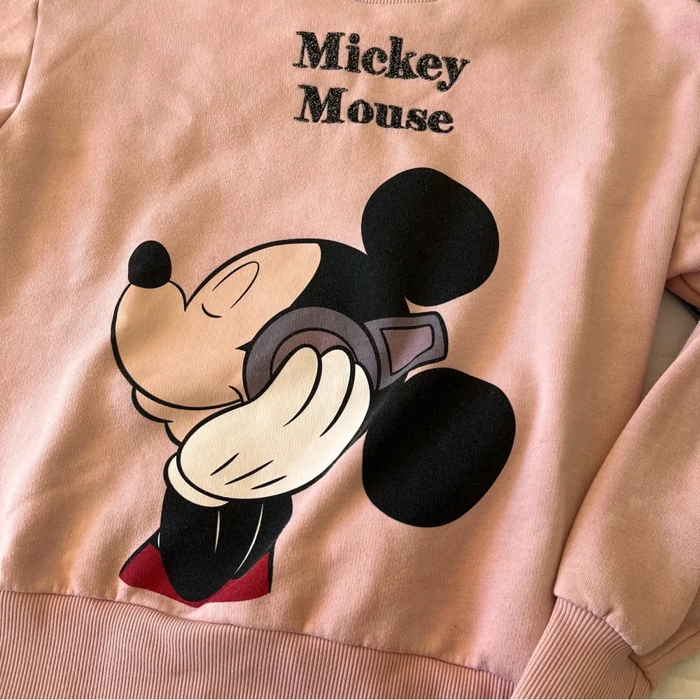 Bershka Disney Minnie Mouse Crew Neck Sweater Size Small‎ - Picture 4 of 4